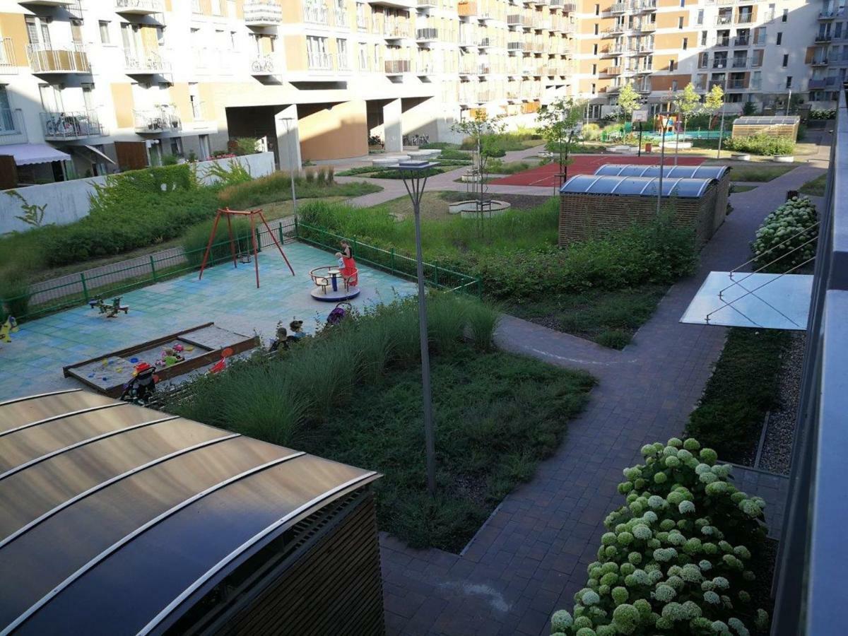 Apartament nad Odrą z tarasem Wroclaw Bagian luar foto